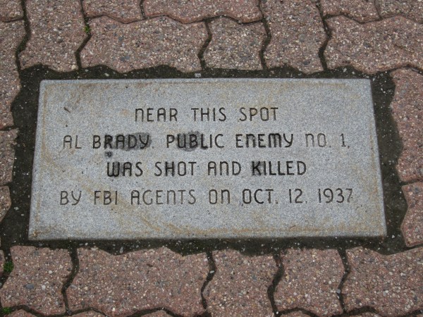 All that remains of Prohibition-era bank robber Al Brady in Bangor